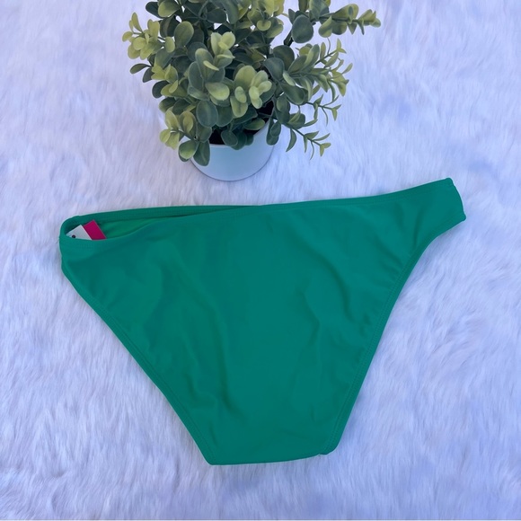 NWT Xhilaration Junior's Girl's Cheeky Bikini Bottom Green Large - Picture 7 of 12